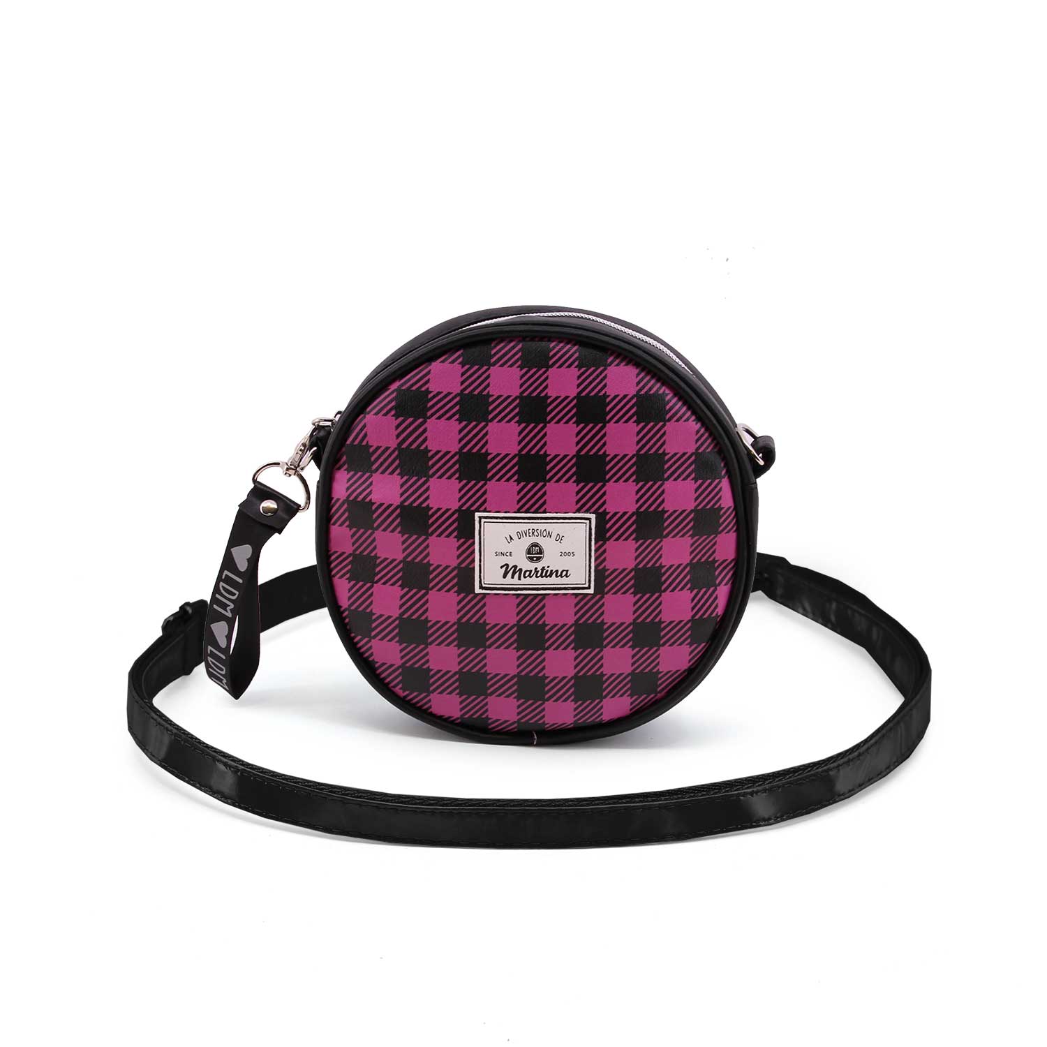 Round Shoulder Bag Martina D'Antiochia Pink