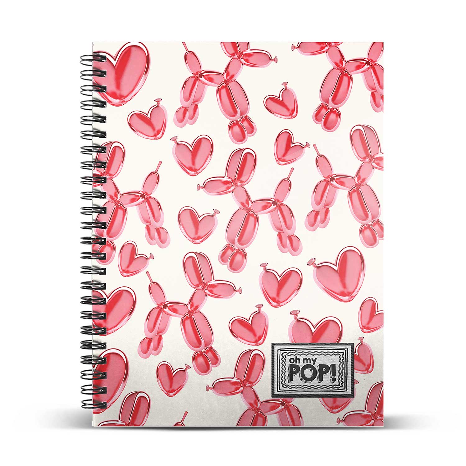 A5 Notebook Striped Paper Oh My Pop! Globoniche