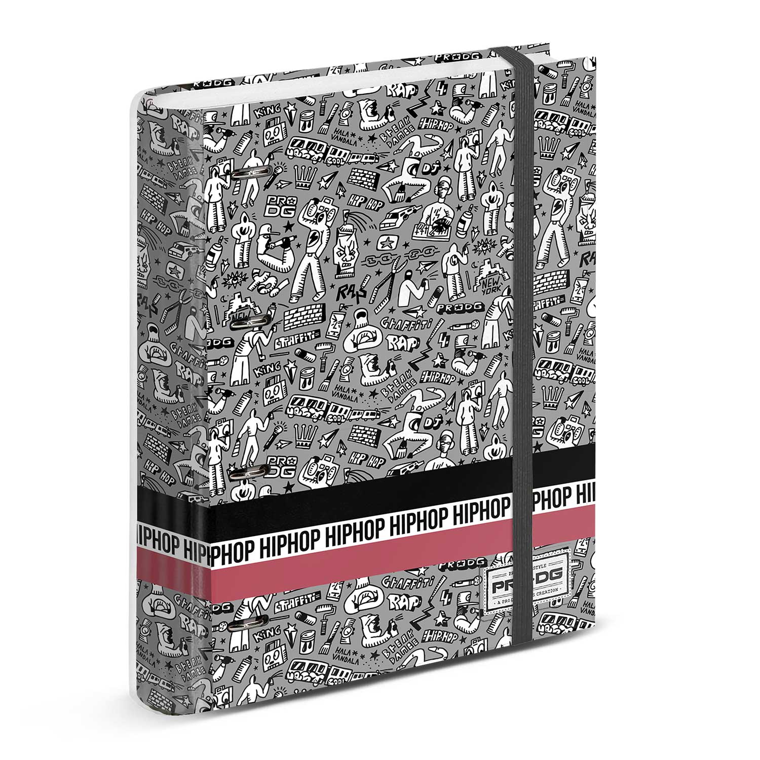 4 Rings Binder Grid Paper PRODG Hip Hop