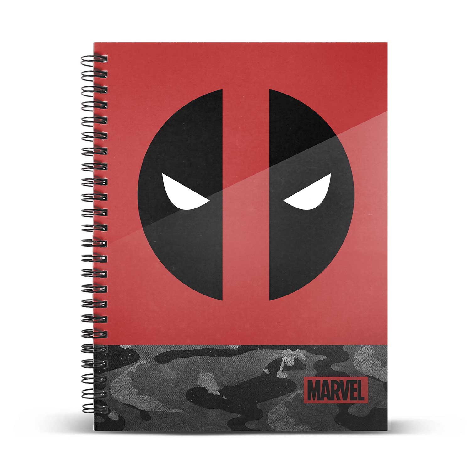 Quaderno A4 Carta a Griglia Deadpool Rebel