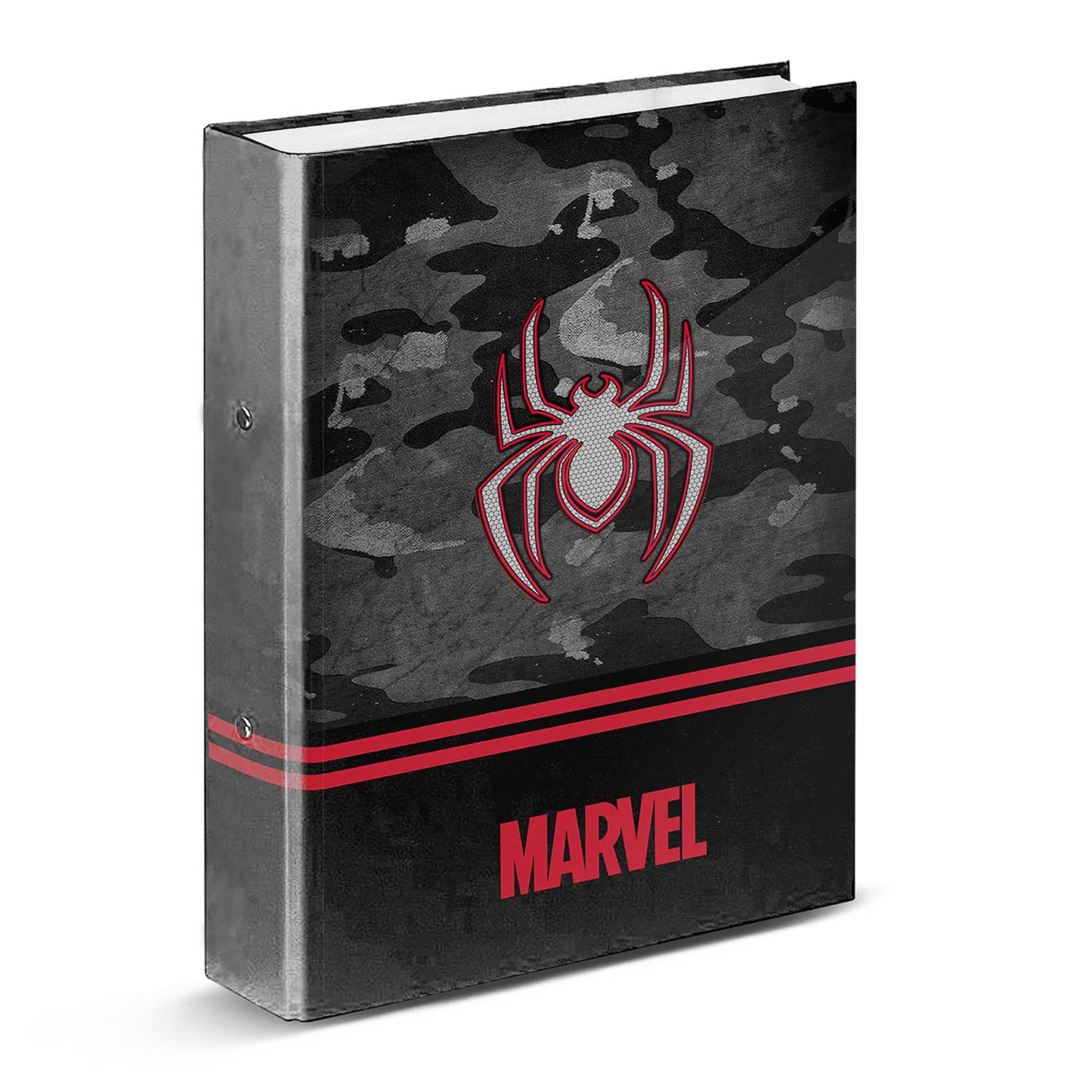 4 Rings Binder Spiderman Dark