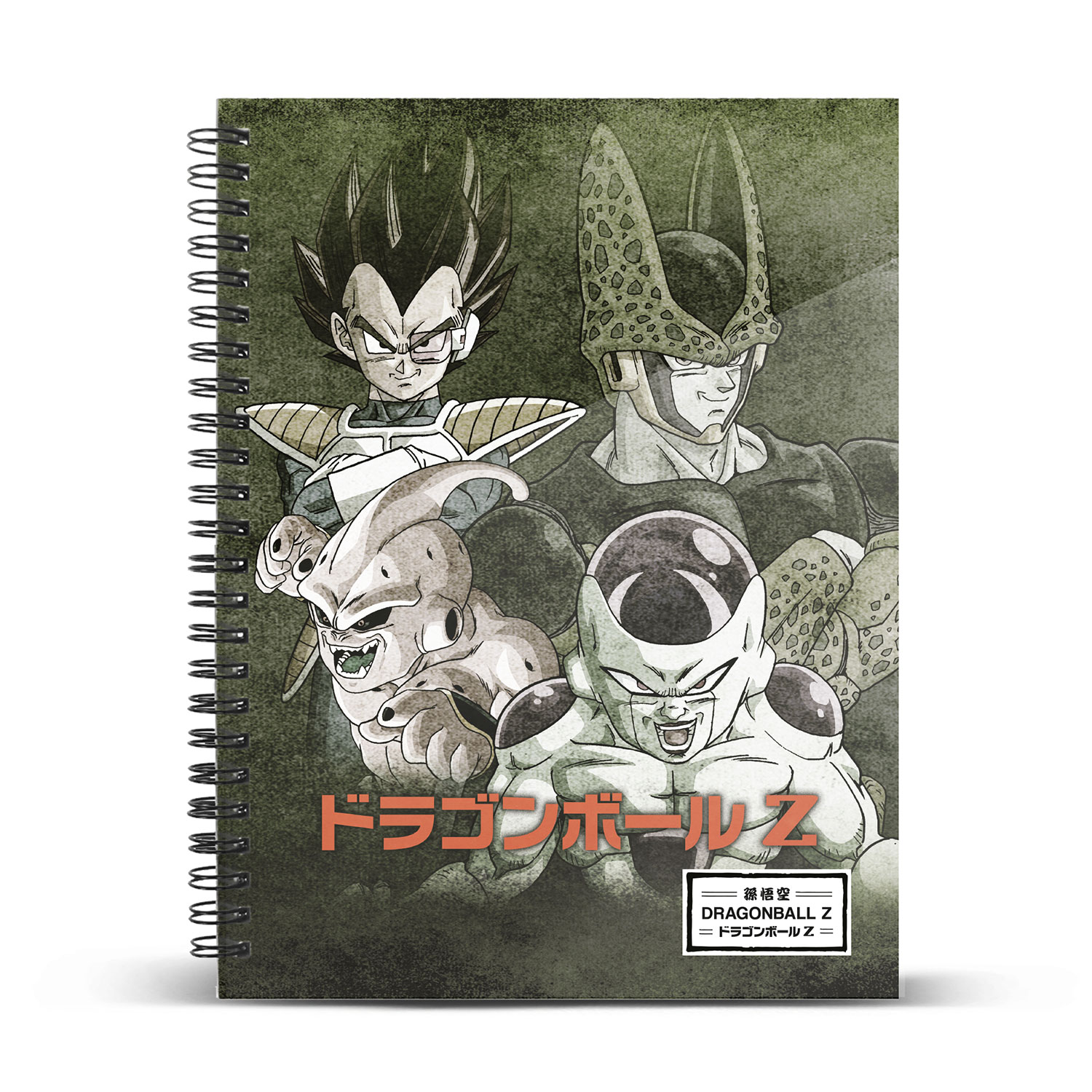 Cahier A4 Papier Quadrillé Dragon Ball Evil