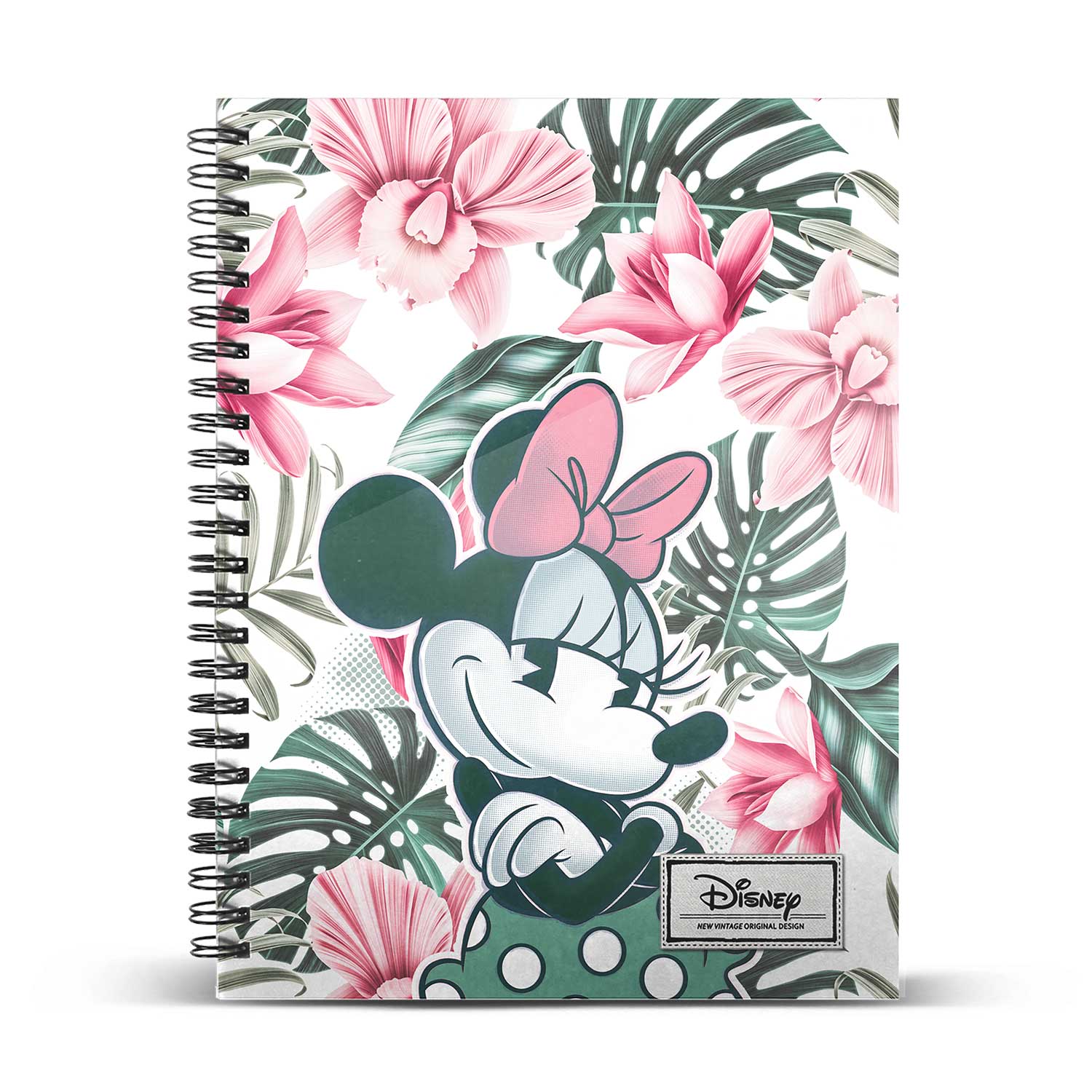 Cuaderno A5 Papel Cuadriculado Minnie Mouse Paradise