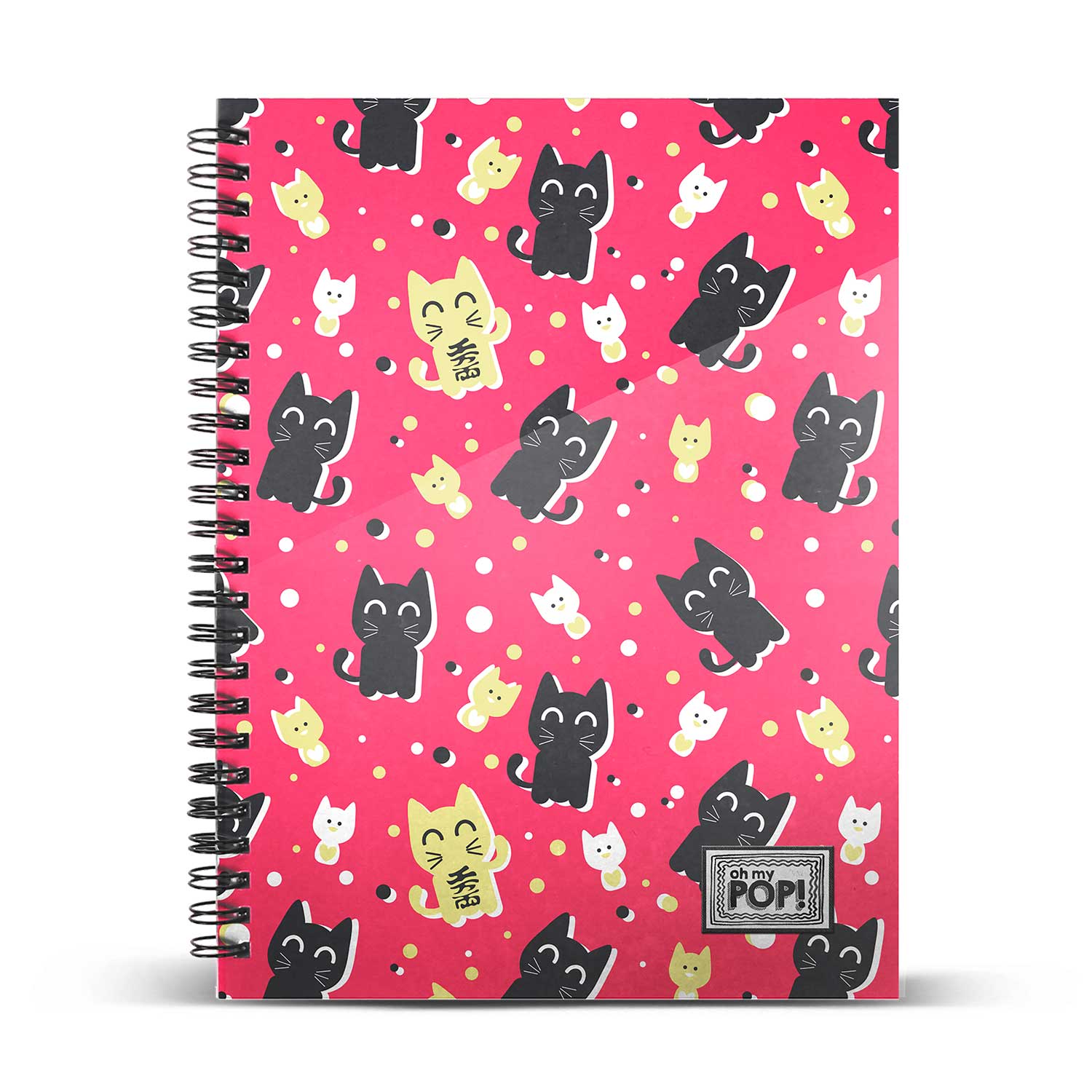 A4 Notebook Grid Paper Oh My Pop! Neko