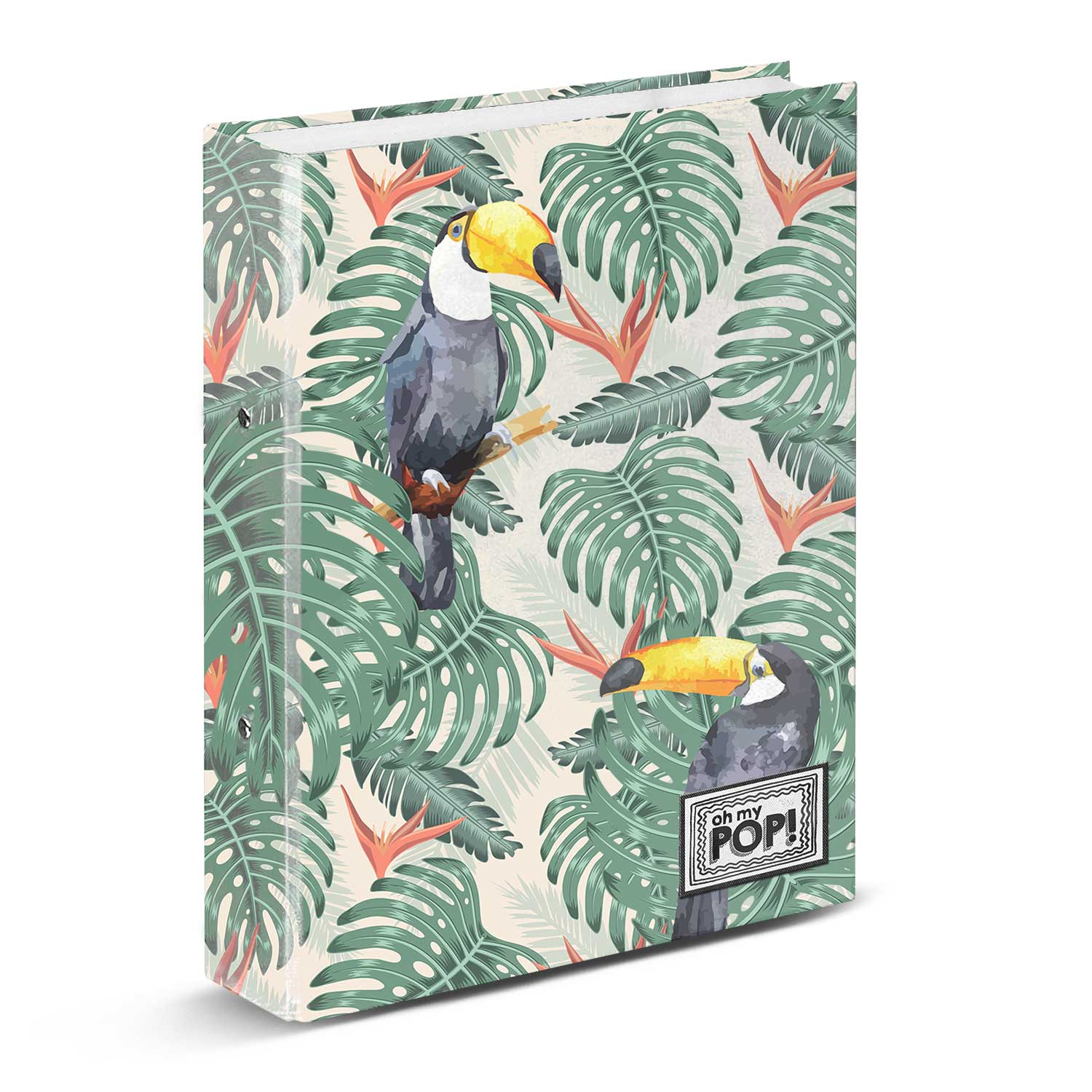 Classeur 4 Anneaux Oh My Pop! Toucan