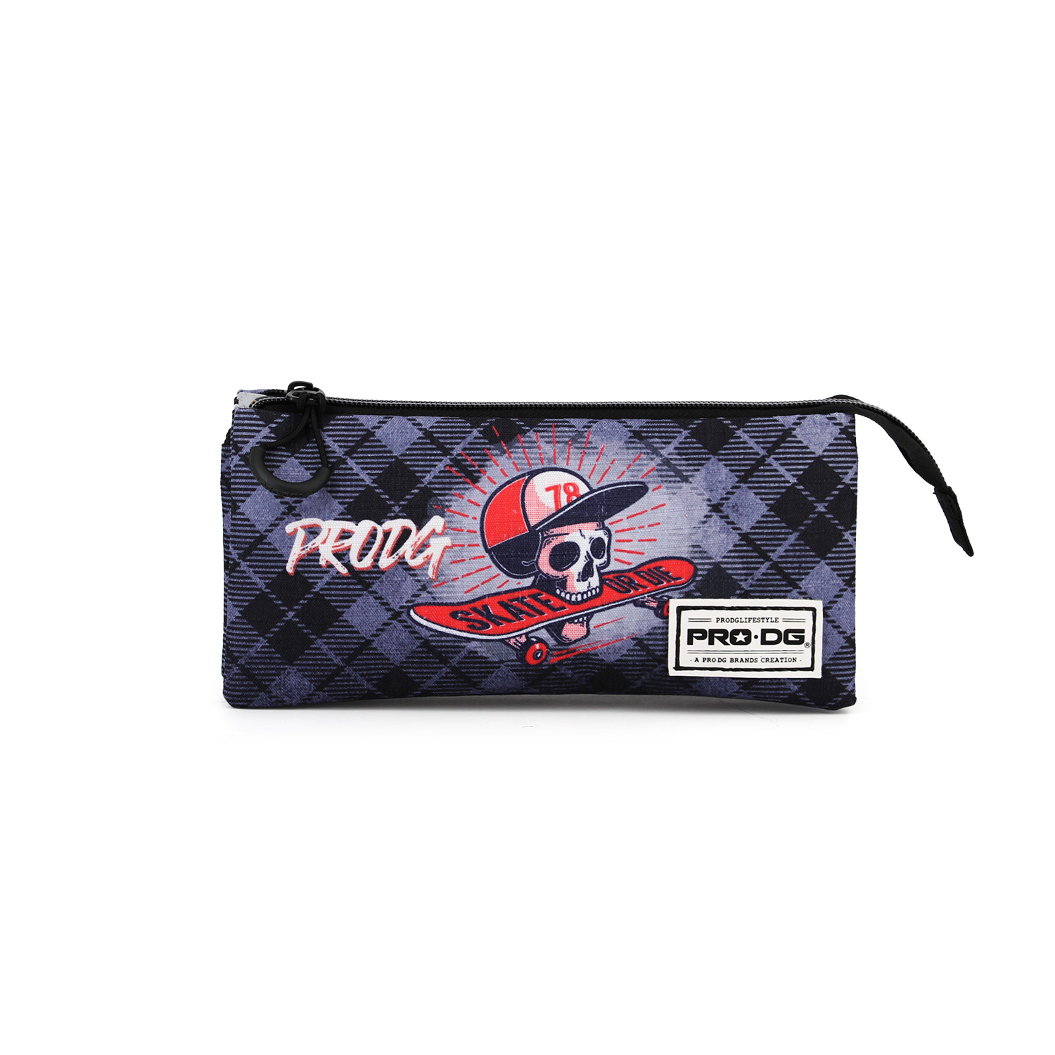 Estuche Portatodo Triple HS PRODG Skull