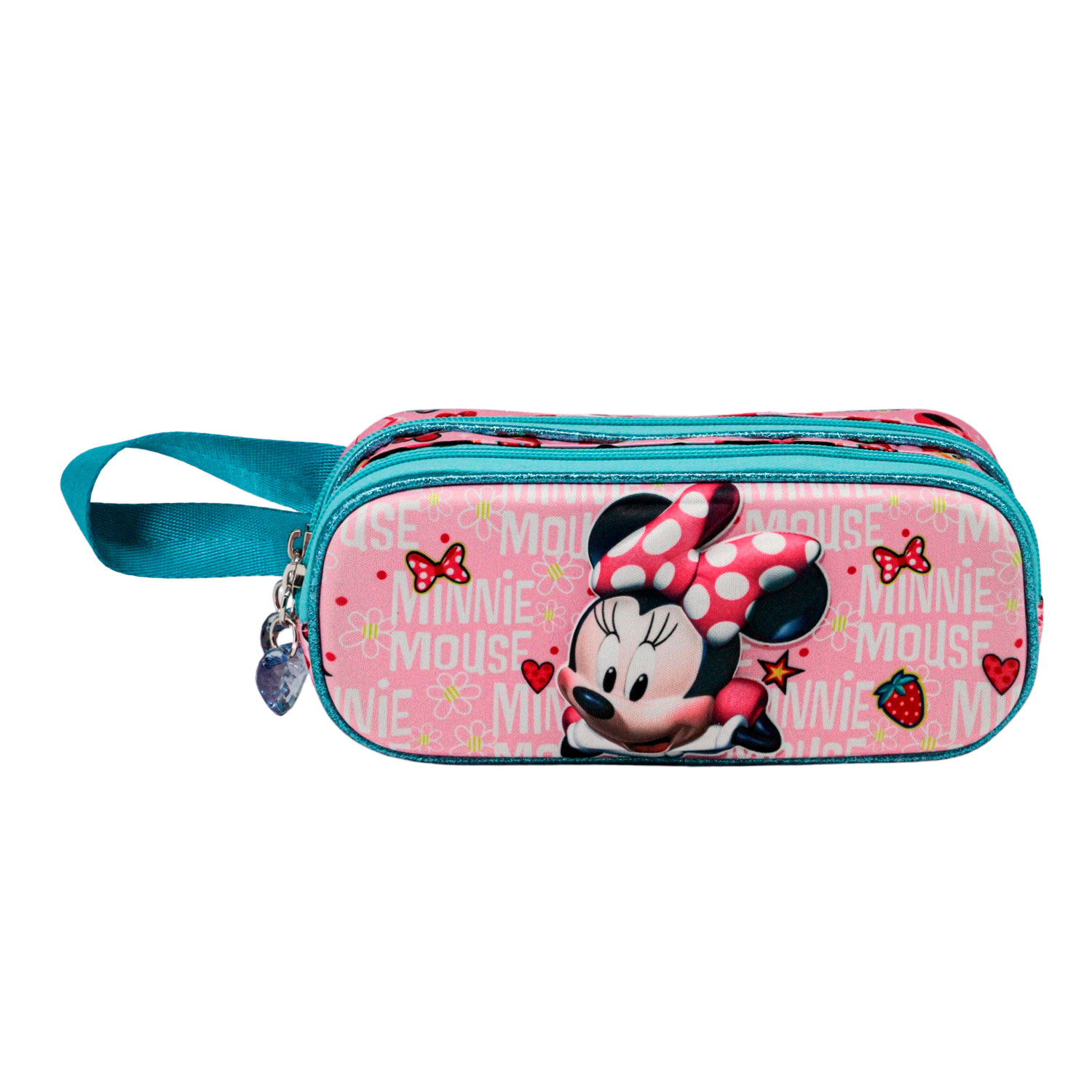 3D Double Pencil Case Minnie Mouse Star