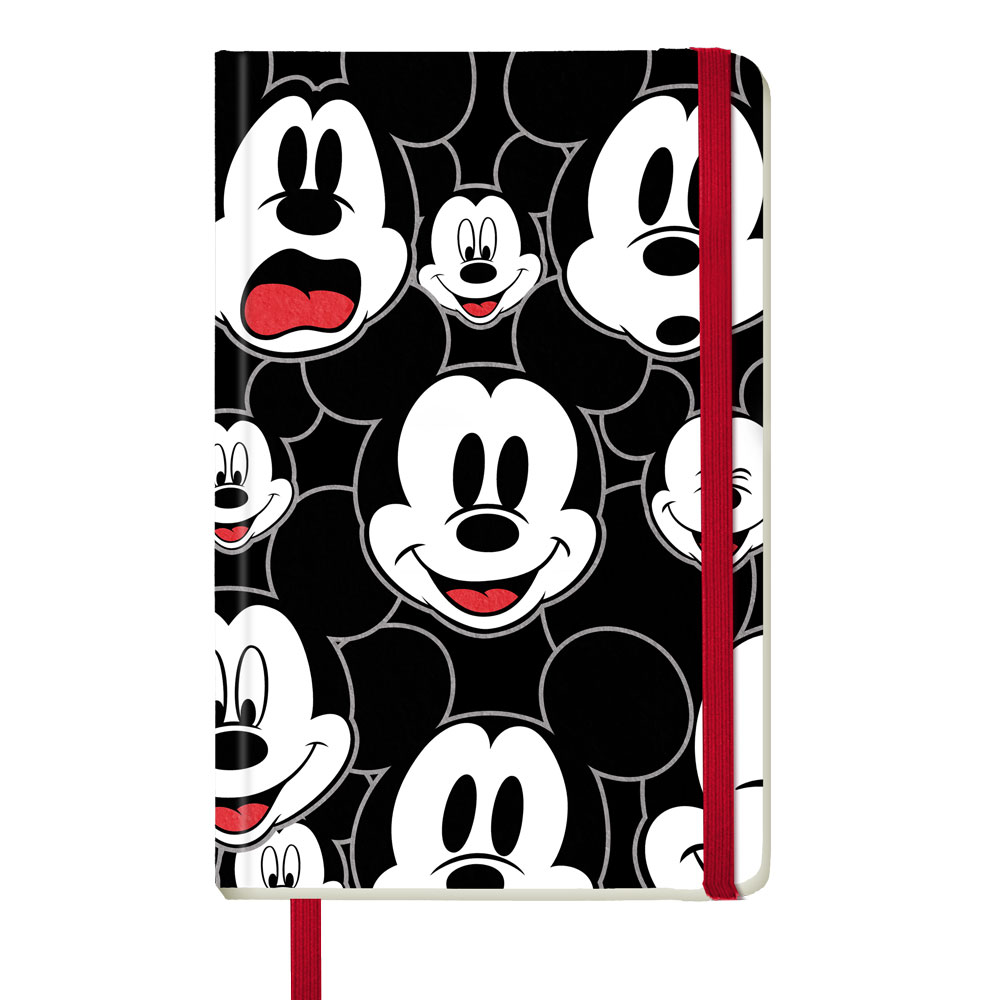 Notebook Mickey Mouse Classic Visages