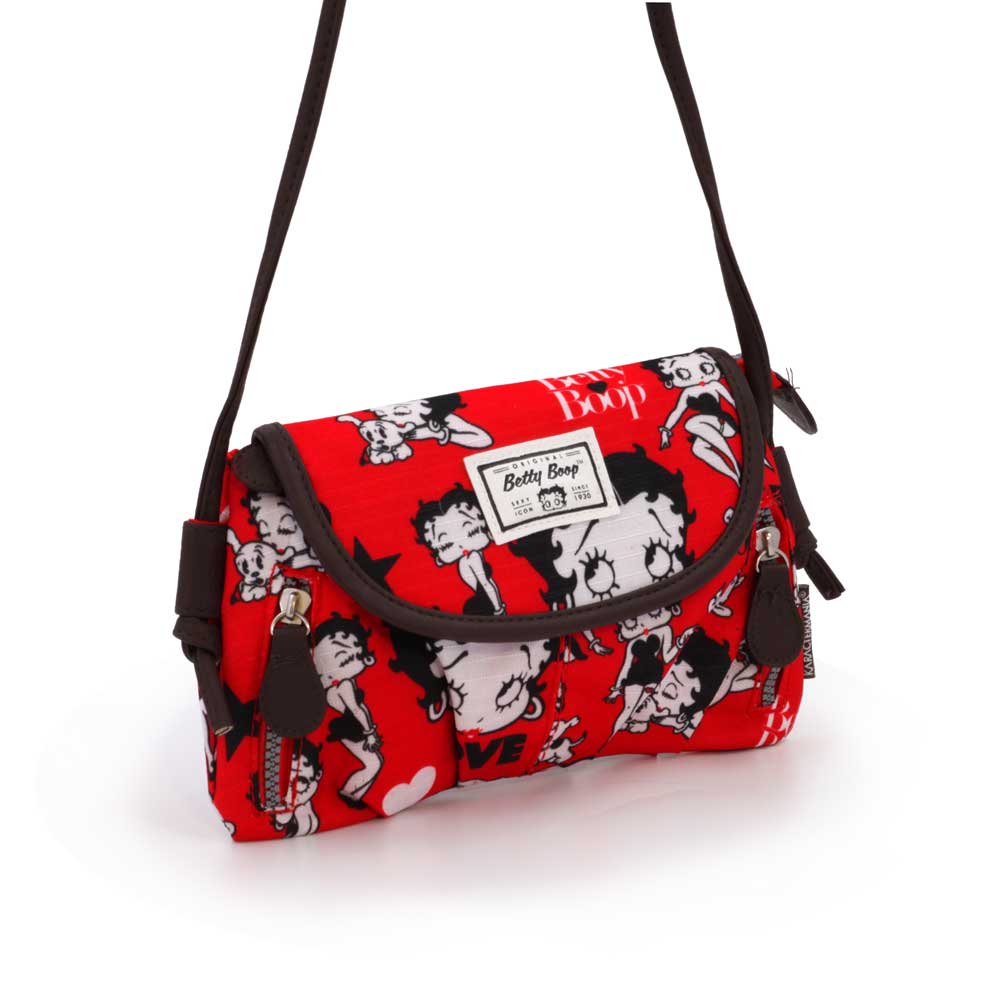 Clamy HS Shoulder Bag Betty Boop Rouge