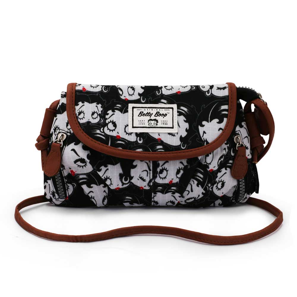 Clamy HS Shoulder Bag Betty Boop Noir