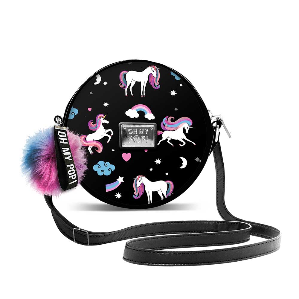 Small Round Shoulder Bag Oh My Pop! Unicorn