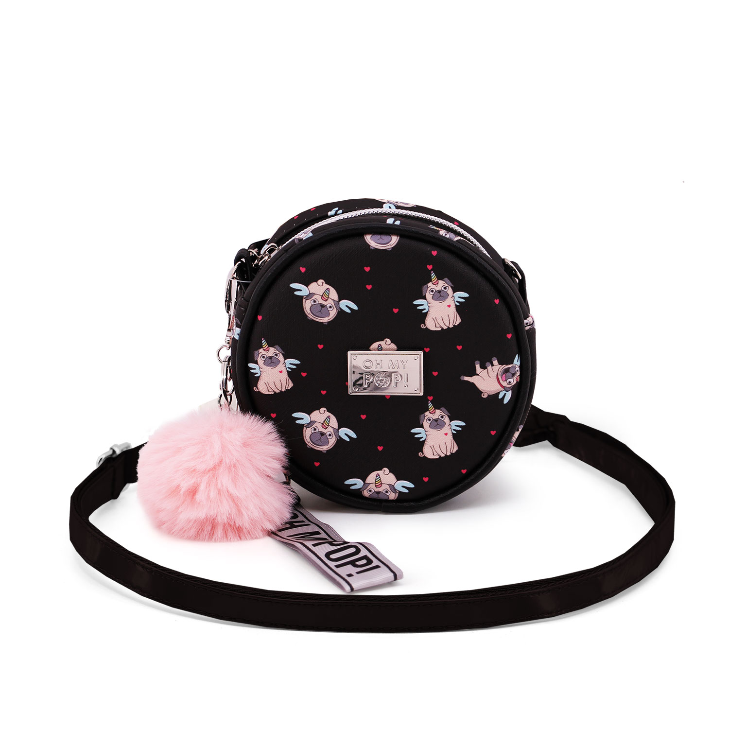 Small Round Shoulder Bag Oh My Pop! Pug