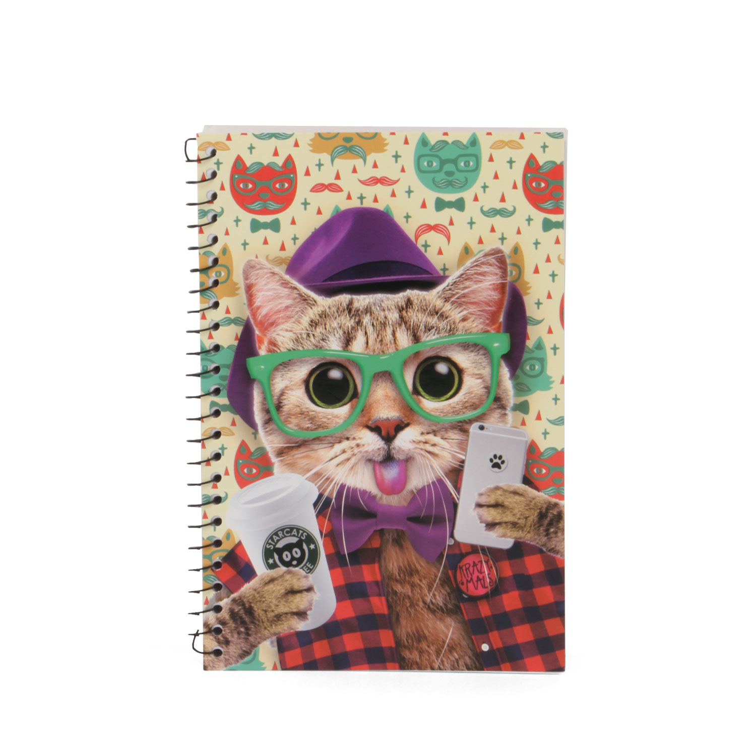 Notebook Krazymals Cat