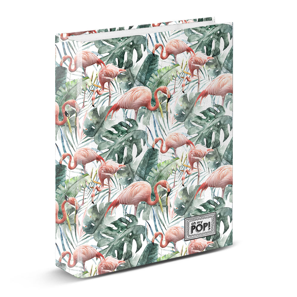 4 Rings Binder Oh My Pop! Flamenco Tropical