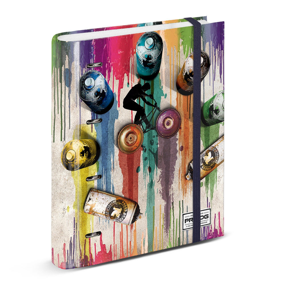 4 Rings Binder Grid Paper PRODG Graffiti