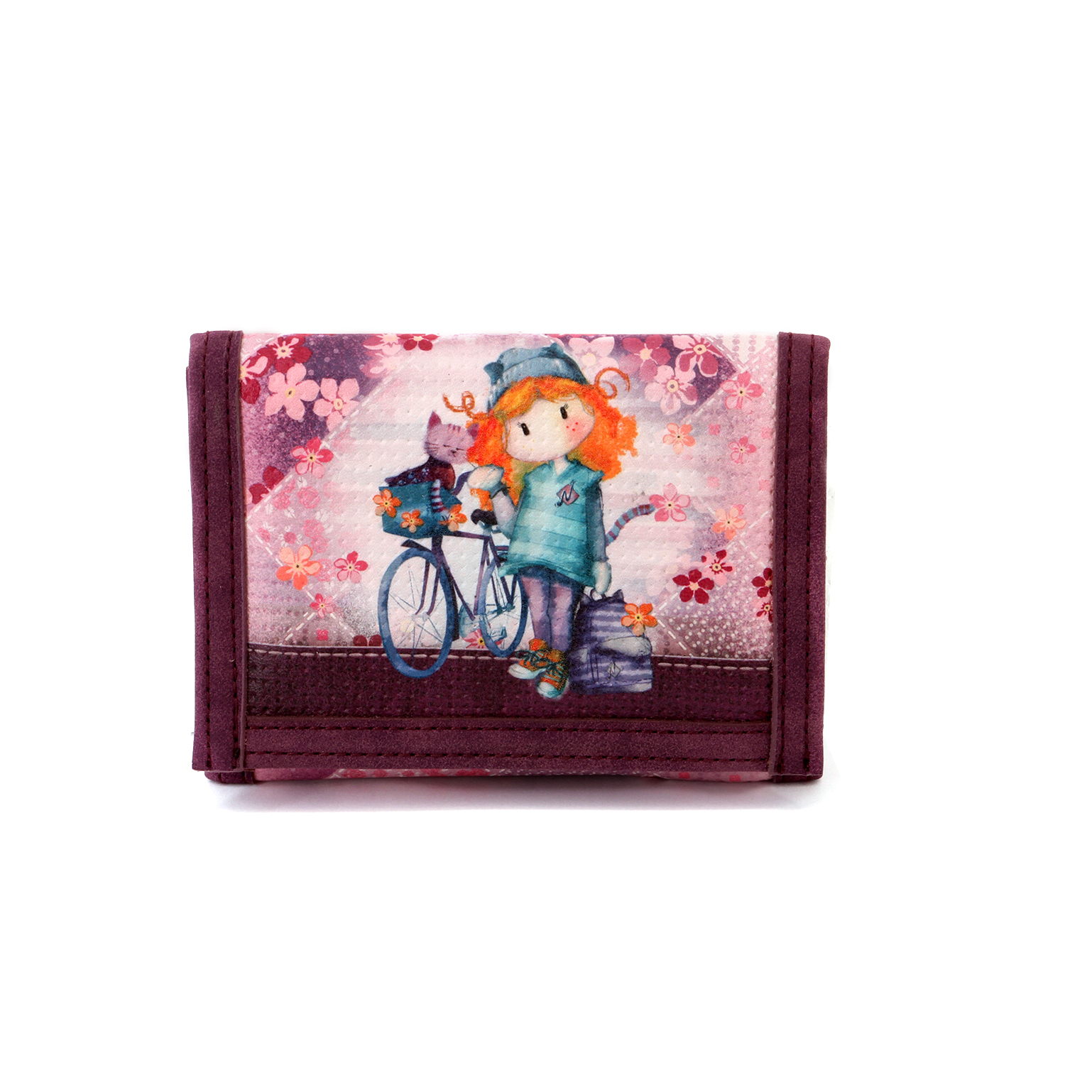 Velcro Wallet Forever Ninette Bicycle