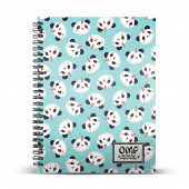 A5 Notebook Grid Paper Oh My Pop! Pandicornio