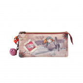 Triple Pencil Case HS Forever Ninette Aviator