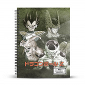 Grossiste Distributeur Vente en gross Cahier A4 Papier Quadrillé Dragon Ball Evil