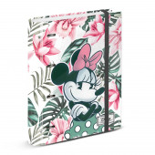 4 Rings Binder Grid Paper Minnie Mouse Paradise