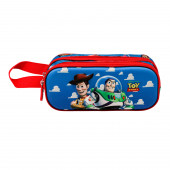 Estuche Portatodo Doble 3D Toy Story Buzz & Woody