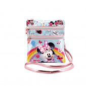 Action Vertical Shoulder Bag Minnie Mouse Rainbow