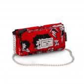 Wholesale Distributor Soft Wallet with Chain Betty Boop Rouge