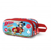 Astuccio Doppio 3D Topolino Skater