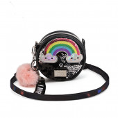 Bolso Redondo Pequeño Oh My Pop! Rainbow