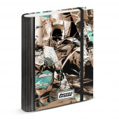 4 Rings Binder Grid Paper Justice League Comics