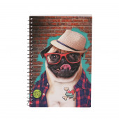 Notebook Krazymals Pug