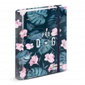 4 Rings Binder Grid Paper PRODG Tropic Blue