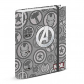 4 Rings Binder Grid Paper The Avengers Assault